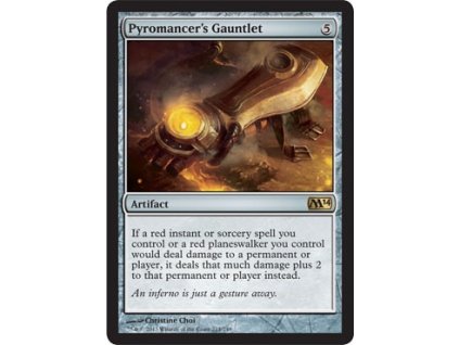 Pyromancer's Gauntlet (Foil NE, Stav Light Played)