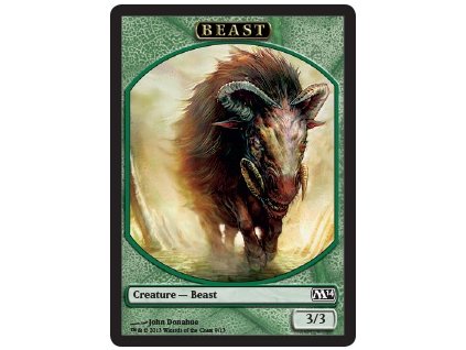 Beast token (Foil NE, Stav Near Mint)