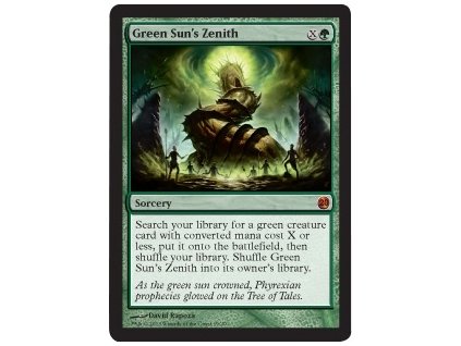 Green Sun's Zenith - FTV FOIL (Foil NE, Stav Near Mint)