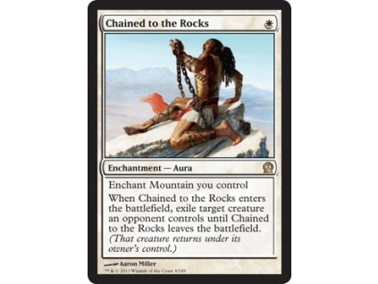 Chained to the Rocks (Foil NE, Stav Near Mint)