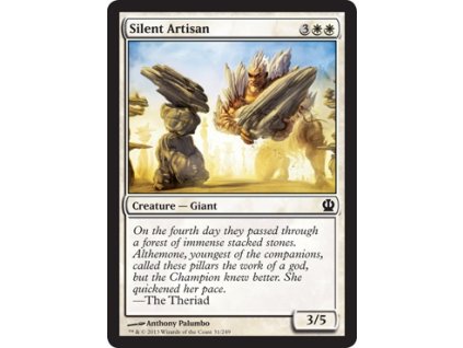 Silent Artisan (Foil ANO, Stav Near Mint)