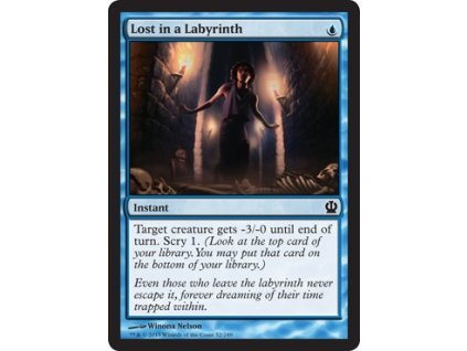 Lost in a Labyrinth (Foil ANO, Stav Near Mint)
