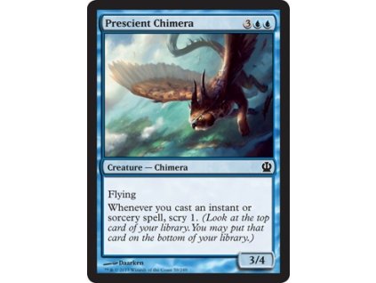 Prescient Chimera (Foil NE, Stav Near Mint)