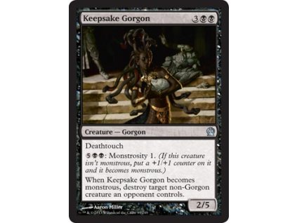 Keepsake Gorgon (Foil NE, Stav Near Mint)