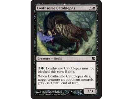 Loathsome Catoblepas (Foil ANO, Stav Near Mint)