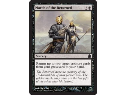March of the Returned (Foil ANO, Stav Near Mint)