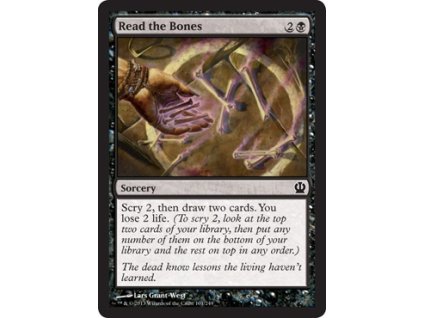 Read the Bones (Foil NE, Stav Near Mint)