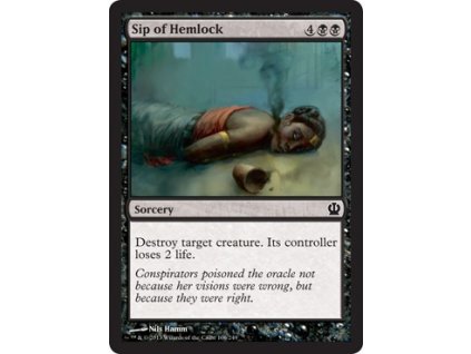 Sip of Hemlock (Foil ANO, Stav Near Mint)
