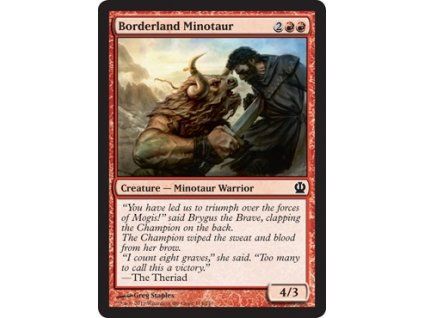 Borderland Minotaur