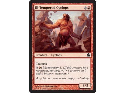 Ill-Tempered Cyclops
