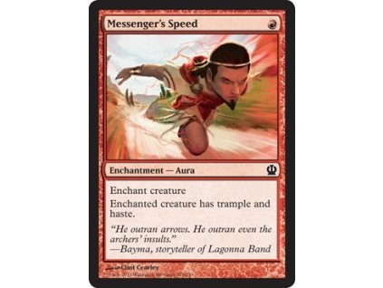 Messenger's Speed (Foil ANO, Stav Near Mint)