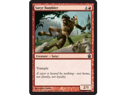Satyr Rambler (Foil ANO, Stav Near Mint)