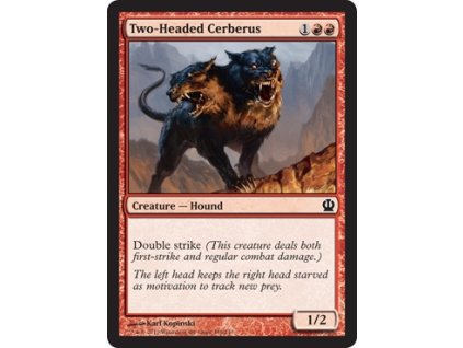 Two-Headed Cerberus (Foil NE, Stav Near Mint)