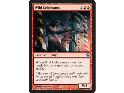 Wild Celebrants (Foil ANO, Stav Near Mint)