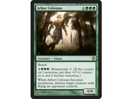 Arbor Colossus (Foil NE, Stav Light Played)