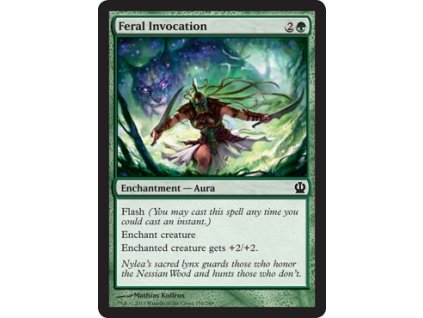 Feral Invocation (Foil ANO, Stav Near Mint)