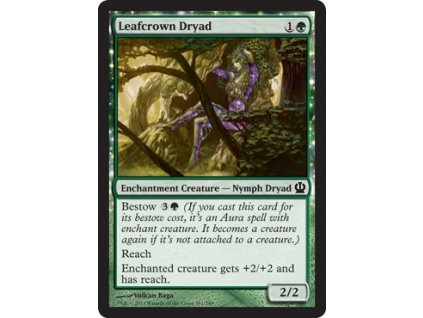 Leafcrown Dryad (Foil ANO, Stav Near Mint)
