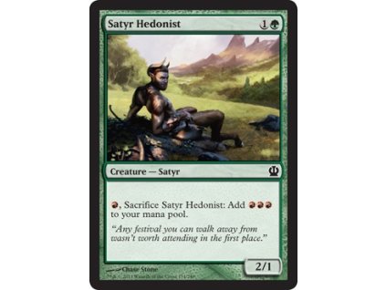 Satyr Hedonist (Foil ANO, Stav Near Mint)