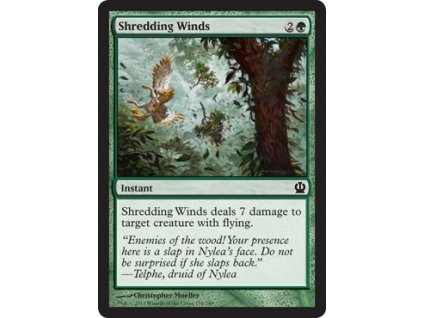 Shredding Winds (Foil ANO, Stav Near Mint)