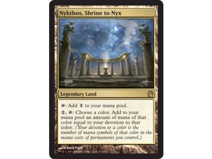 Nykthos, Shrine to Nyx (Foil NE, Stav Near Mint)