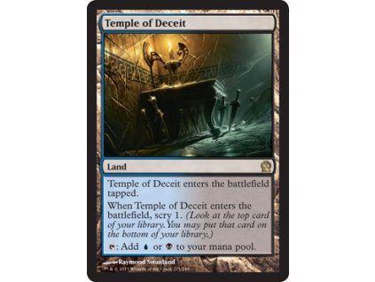 Temple of Deceit (Foil NE, Stav Near Mint)