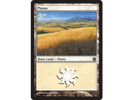 Plains (Foil ANO, Stav Near Mint)