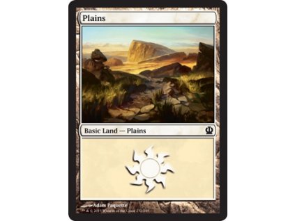 Plains (Foil ANO, Stav Near Mint)