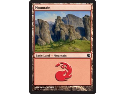 Mountain (Foil ANO, Stav Near Mint)