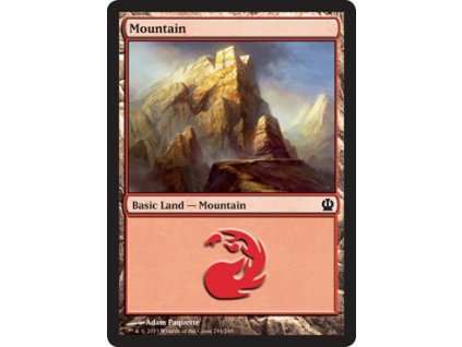 Mountain (Foil ANO, Stav Near Mint)