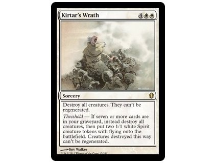 Kirtar's Wrath (Foil NE, Stav Near Mint)