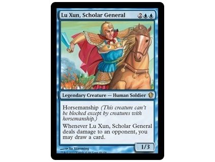 Lu Xun, Scholar General (Foil NE, Stav Near Mint)