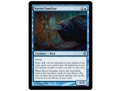 Raven Familiar (Foil NE, Stav Near Mint)