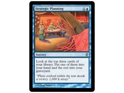 Strategic Planning (Foil NE, Stav Near Mint)