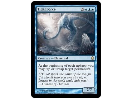 Tidal Force (Foil NE, Stav Near Mint)