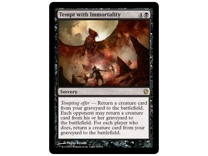 Tempt with Immortality (Foil NE, Stav Near Mint)