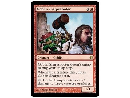 Goblin Sharpshooter (Foil NE, Stav Near Mint)