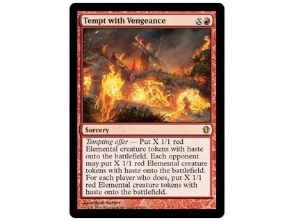 Tempt with Vengeance (Foil NE, Stav Near Mint)
