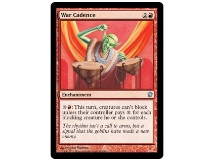 War Cadence (Foil NE, Stav Near Mint)