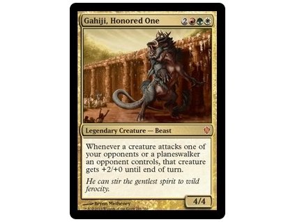 Gahiji, Honored One
