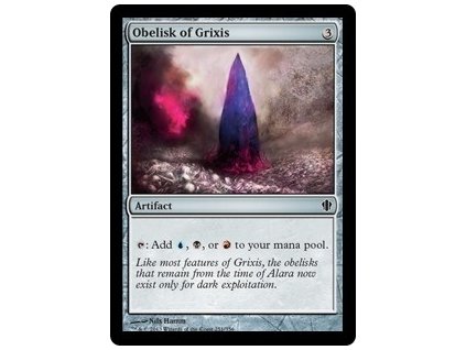 Obelisk of Grixis (Foil NE, Stav Near Mint)