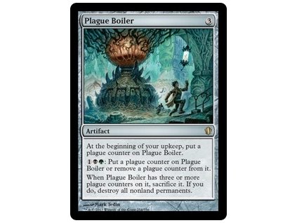 Plague Boiler (Foil NE, Stav Near Mint)
