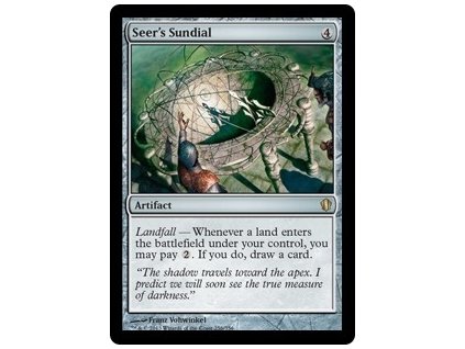 Seer's Sundial (Foil NE, Stav Near Mint)