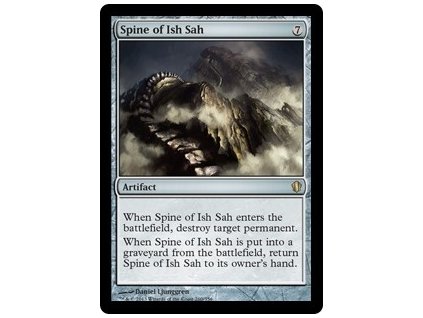 Spine of Ish Sah (Foil NE, Stav Near Mint)