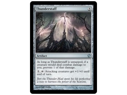 Thunderstaff (Foil NE, Stav Near Mint)