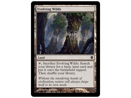 Evolving Wilds (Foil NE, Stav Near Mint)