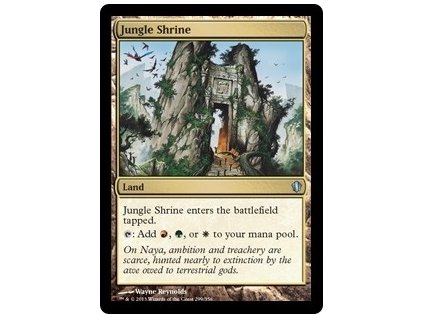 Jungle Shrine (Foil NE, Stav Near Mint)