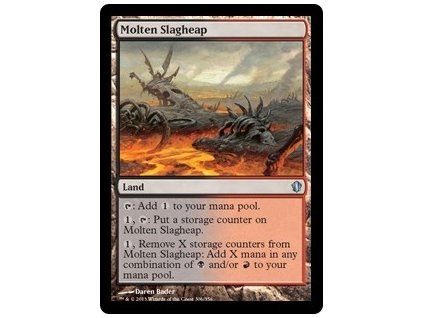 Molten Slagheap (Foil NE, Stav Near Mint)