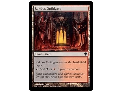 Rakdos Guildgate (Foil NE, Stav Near Mint)