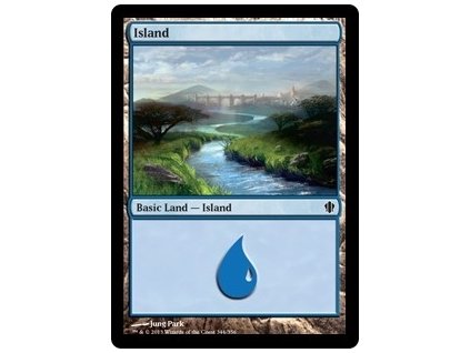 Island (Foil NE, Stav Near Mint)