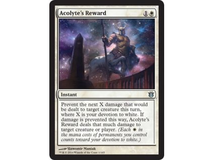 Acolyte's Reward (Foil NE, Stav Near Mint)